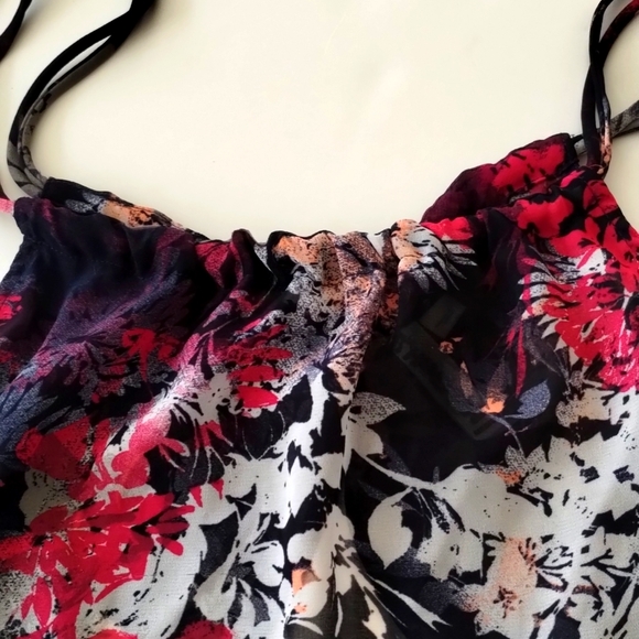 Hang Ten Open Back Slip Top M - Picture 4 of 7